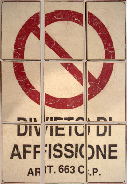 "Post no bills"